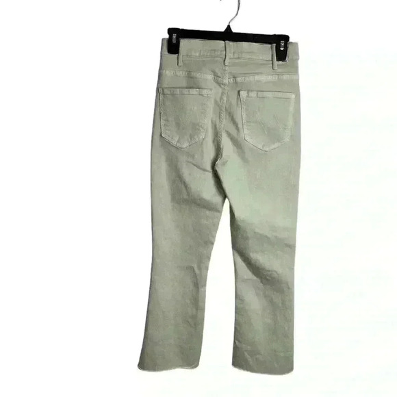 Mother The Hustle Ankle Fray in Play Date Size 26 Laurel Green - Picture 5 of 11